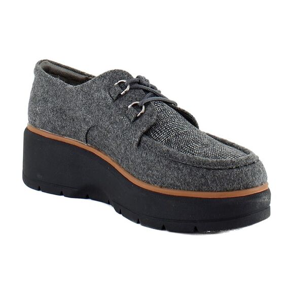 Dr. Scholl's Shoes - Dr. Scholl's Nice Day Max Oxford Charcoal Wool